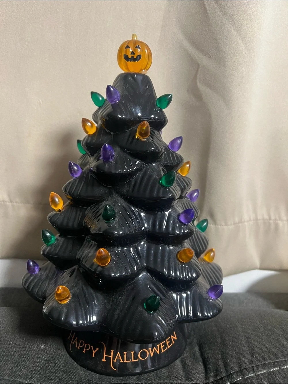 Mr Halloween ceramic tree